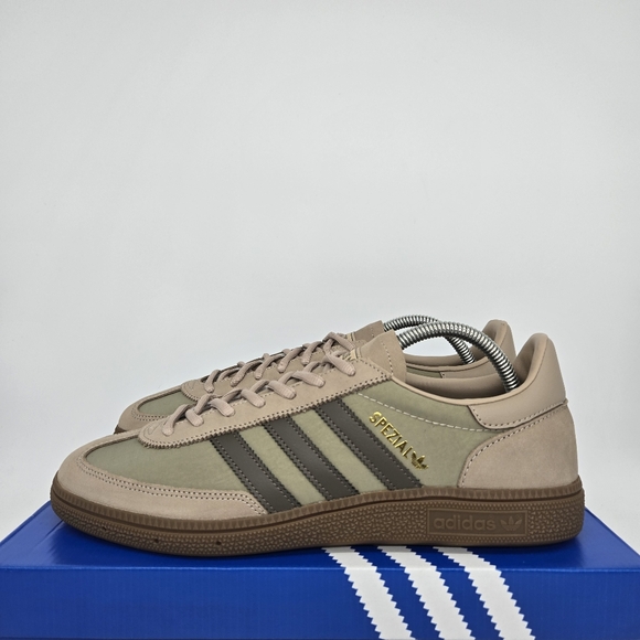 adidas Handball Spezial JR3666 Trace Khaki Cargo Brown Men's Shoes Size 13 New
